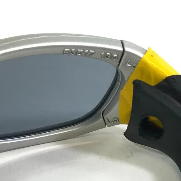Rec Specs Sport Goggles MX31 Silver Wrap Frames with Gray Lenses 53-17-130